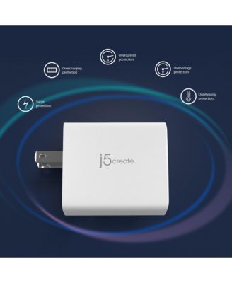 67W GaN USB-C 2-Port Charger, JUP2367