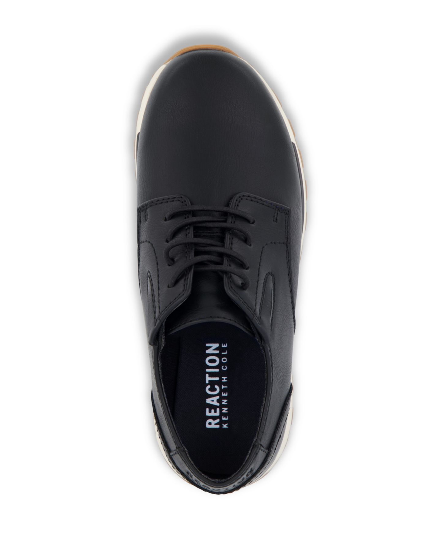 Обувь Kenneth Cole New York Kev Declan Casual Dress Shoe для мальчиков, цвет: Чёрный — фото 4