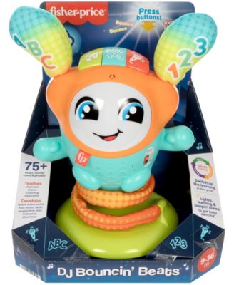 DJ Bouncin' Beats, Baby Learning Toy with Music Lights and Bouncing Action