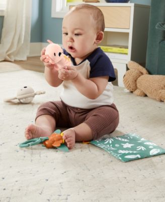 So Many Senses Baby Sensory Toys with Fine Motor Activities Gift Set of 4