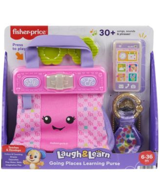 Fisher-Price Laugh Learn Going Places Learning Purse Baby Toddler Toy Bag Accessories