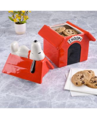 Classic Snoopy Doghouse 11.2" Cookie Jar
