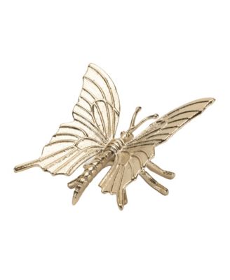 Butterfly Figurine Set of 2: Elegant Decorative Accents for Home and Garden