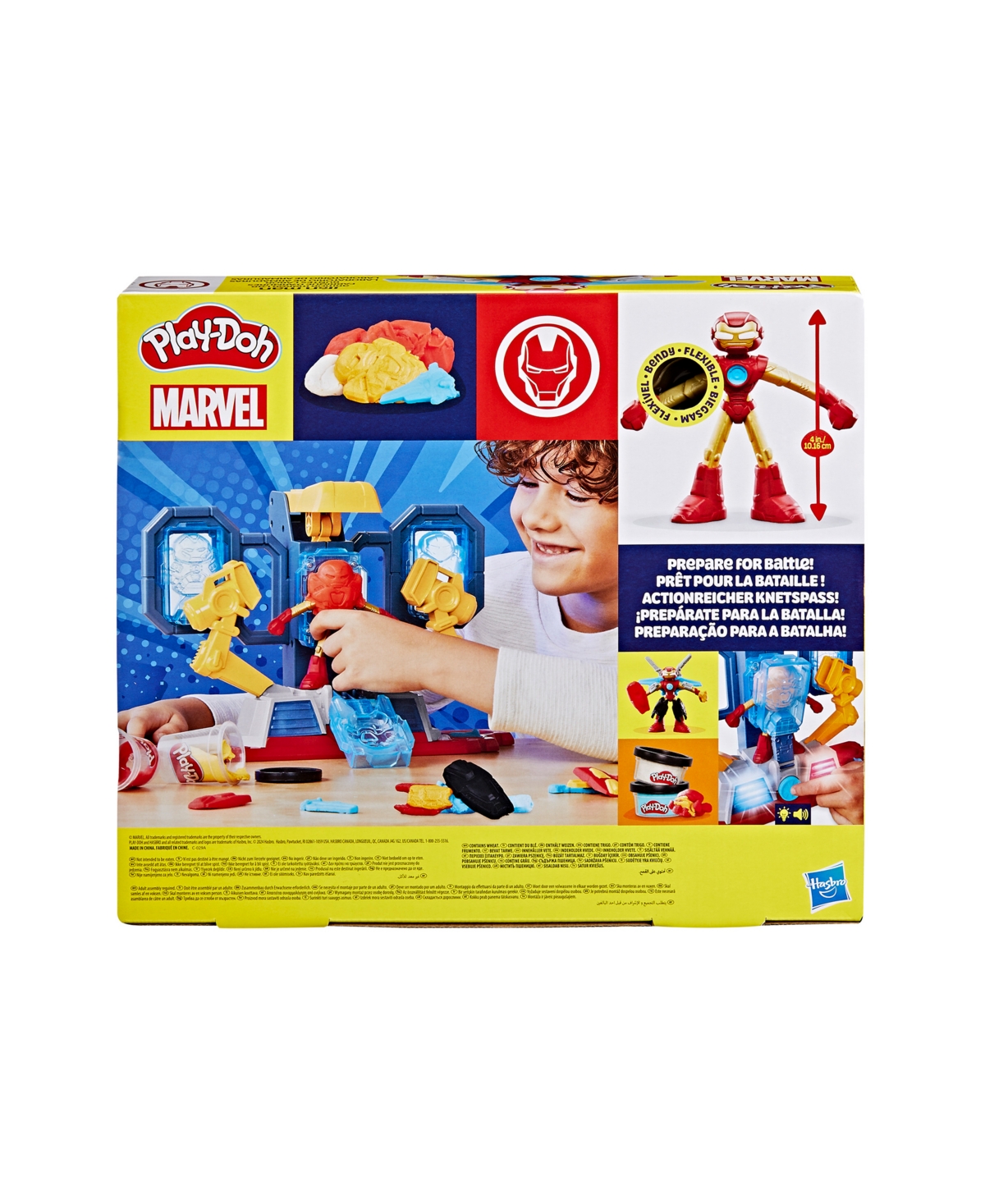 PLAY-DOH MARVEL IRON MAN ARMOR MAKER LAB 