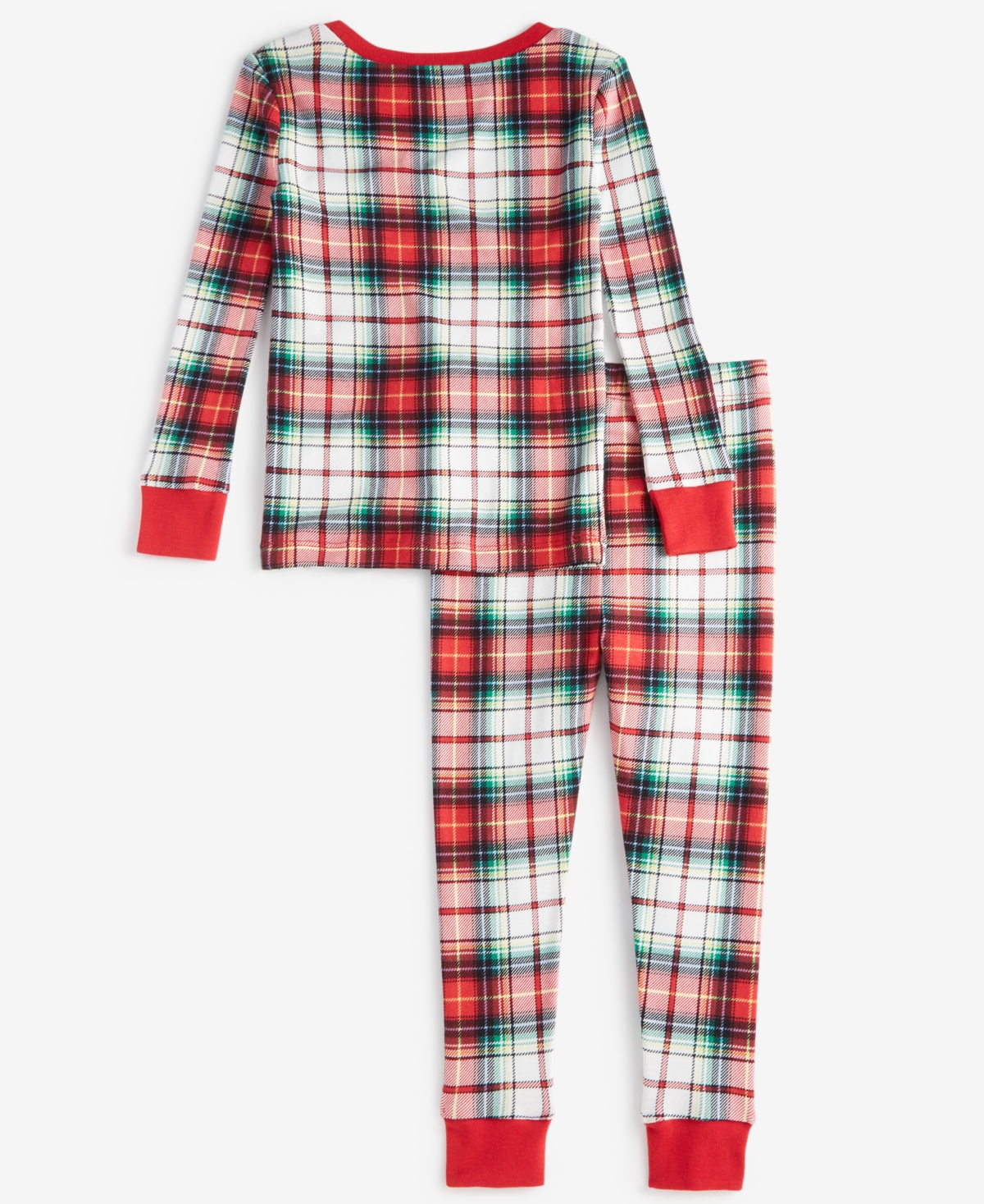 Holiday Lane ToddlerCotton Snug Fit Matching Family Pajamas Set, Created for Macy's - Winterton Plaid