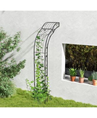 Garden Arch Arbor Trellis for Climbing Plants Roses Vines