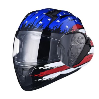 RUN-F Full Face Motorcycle Helmet DOT Approved Off Road XXL