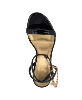 Women's Miamy Open Toe Chain Detail Stiletto High Heel Sandals