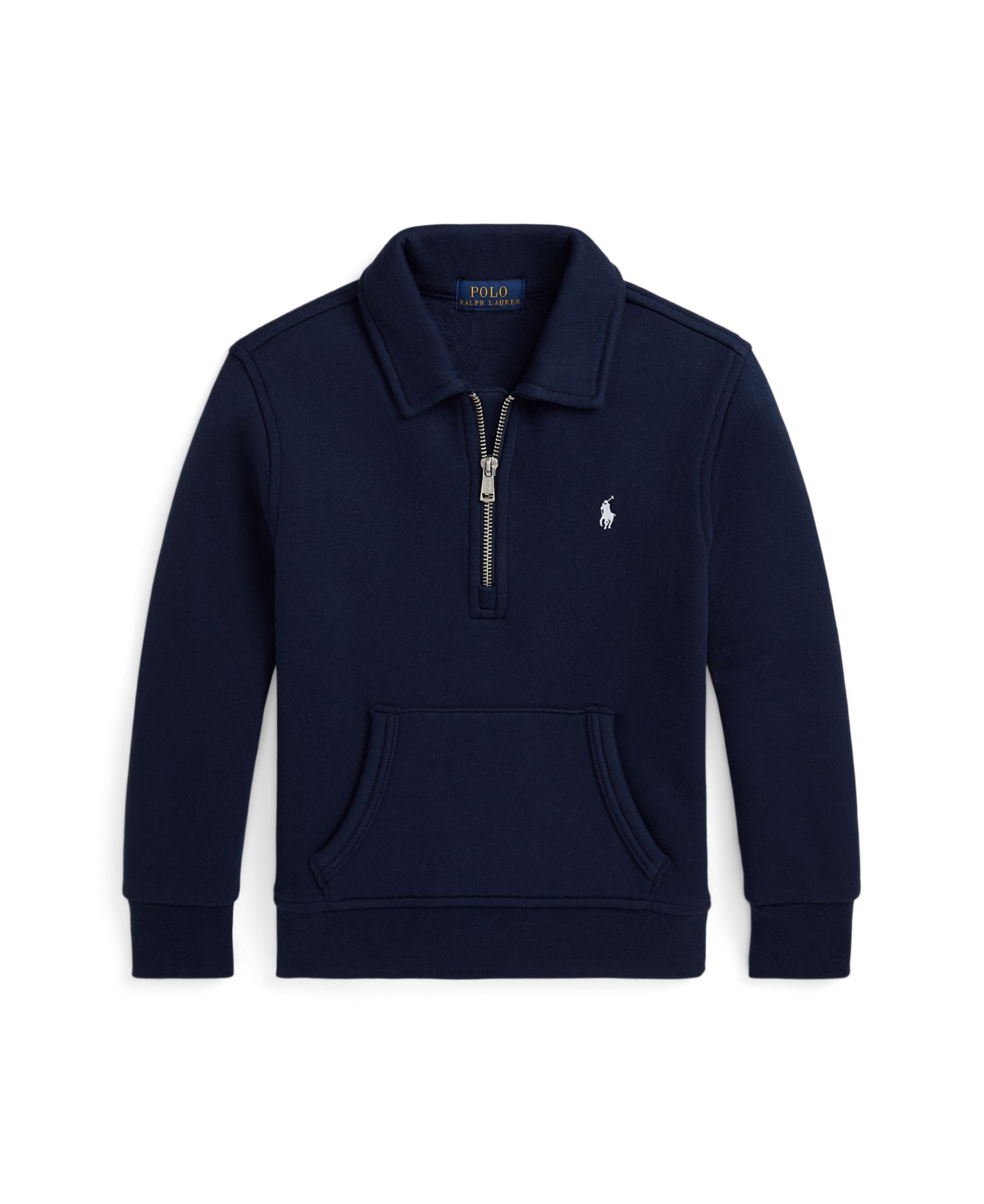 Polo Ralph Lauren Toddler and Little Boys Fleece Quarter-Zip Pullover Sweatshirt