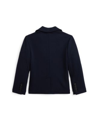 Toddler and Little Boys Double-Knit Shirt Jacket