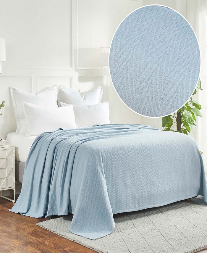 Superior Chevron All Season Cotton Blanket, California King Macy's