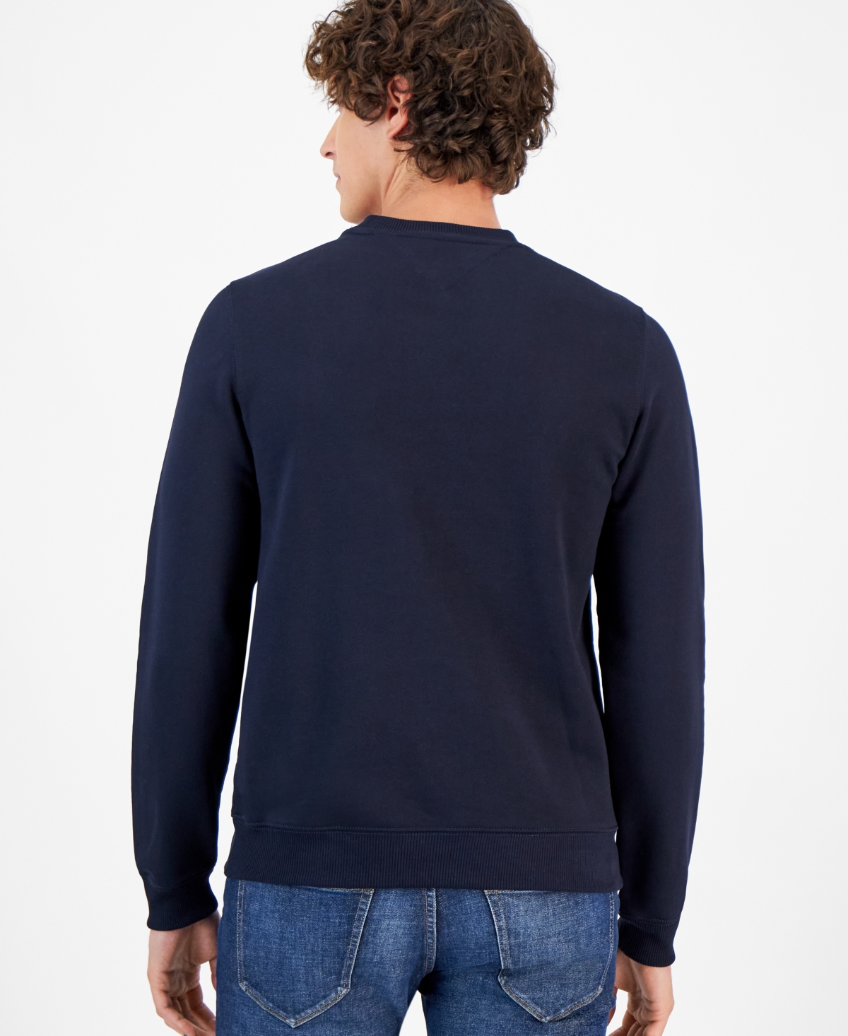 Tommy Hilfiger Men's Logo Flag Sweatshirt