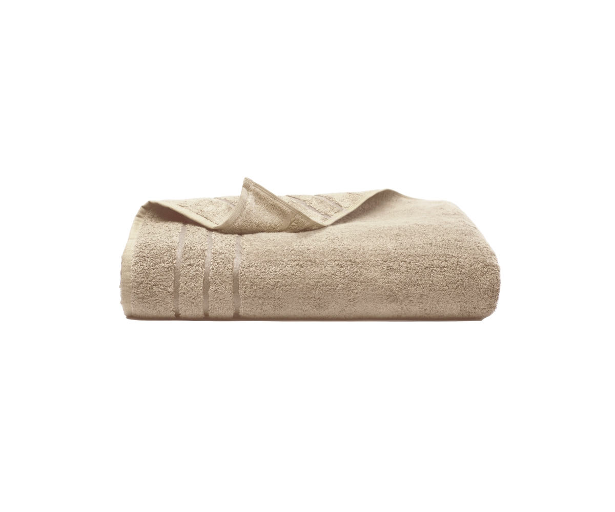 Cariloha Bath Towel | Blush | 28"x54" | Turkish Cotton & Viscose Material Blend | Extra Smooth, Odor Resistant and Highly Absorbent - Stone