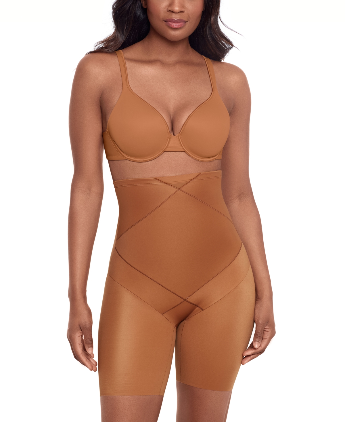 MIRACLESUIT INSTANT TUMMY TUCK EXTRA FIRM HIGH-WAIST THIGH SLIMMER 2419 