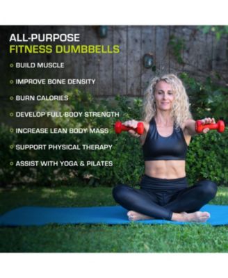 Neoprene Dumbbells, 3lbs, Set of 2