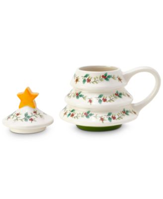 Figural Christmas Tree Mug