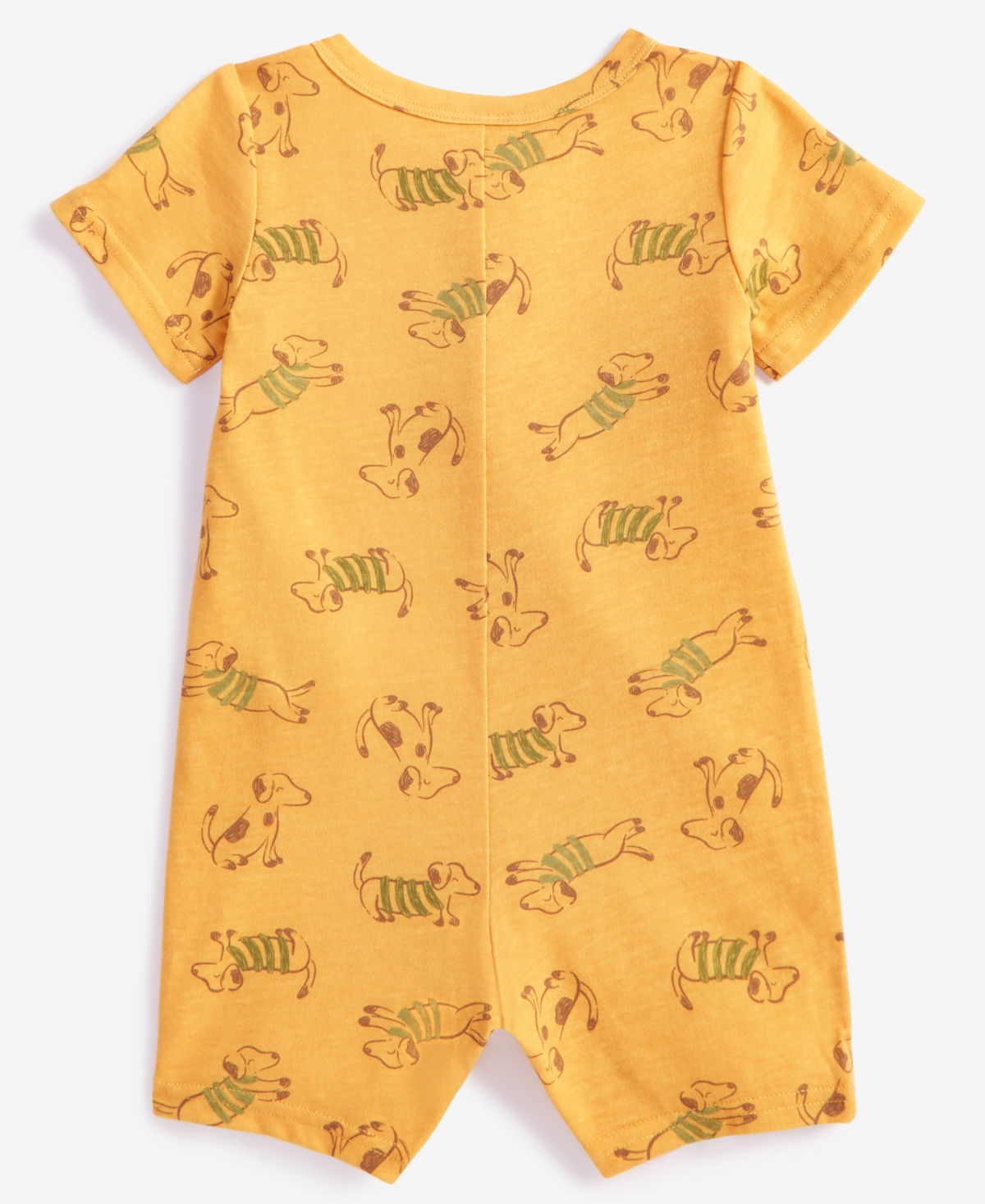 First Impressions Baby Boys Prancing Pups Printed Sunsuit, Created for Macy's
