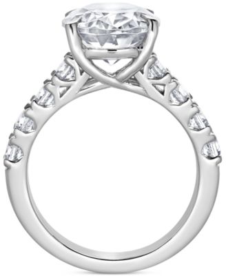 Certified Lab Grown Diamond Oval Engagement Ring (5 ct. t.w.) in 14k Gold