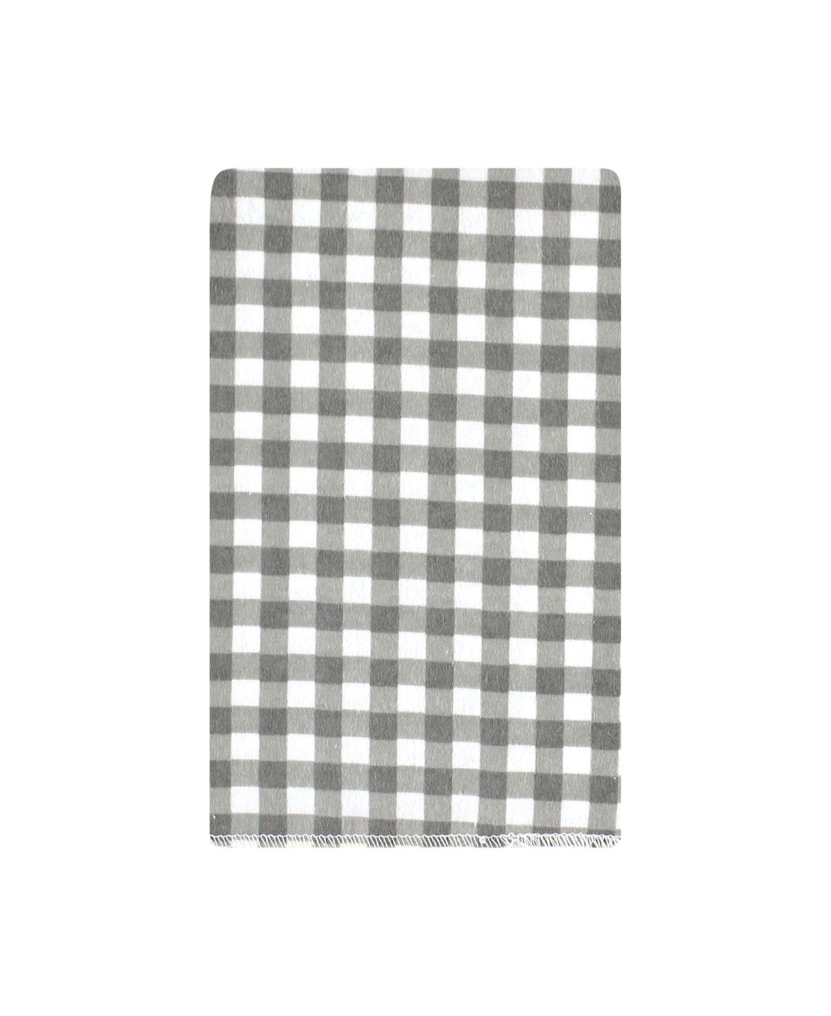 Hudson Baby Infant Girl Cotton Flannel Burp Cloths, Farm Friends Pink 10-Pack, One Size - Farm friends pink 10-pack