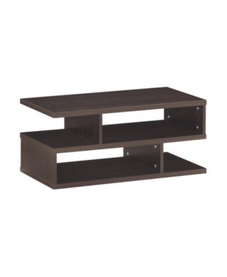 GIVIMO 3-Tier Rectangular Modern Coffee Table with Storage Shelf - Macy's