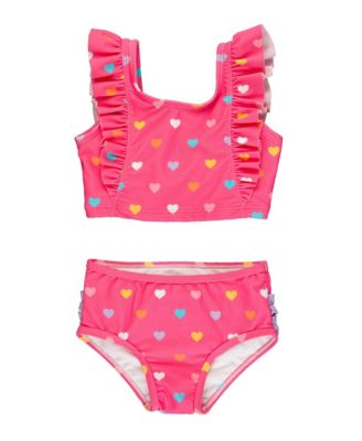 Toddler Girls UPF50+ Waterfall Tankini