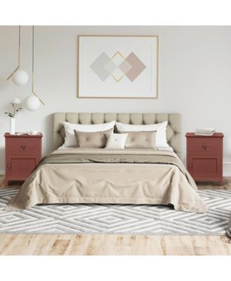 2-Tier Accent Table with Spacious Tabletop