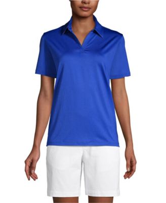 Women's Short Sleeve Rapid Dry Sport Neck Polo Shirt