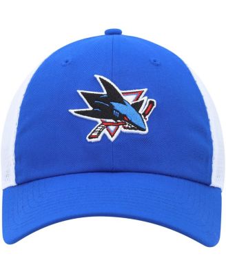 Men's Blue San Jose Sharks Color Pop Trucker Adjustable Hat