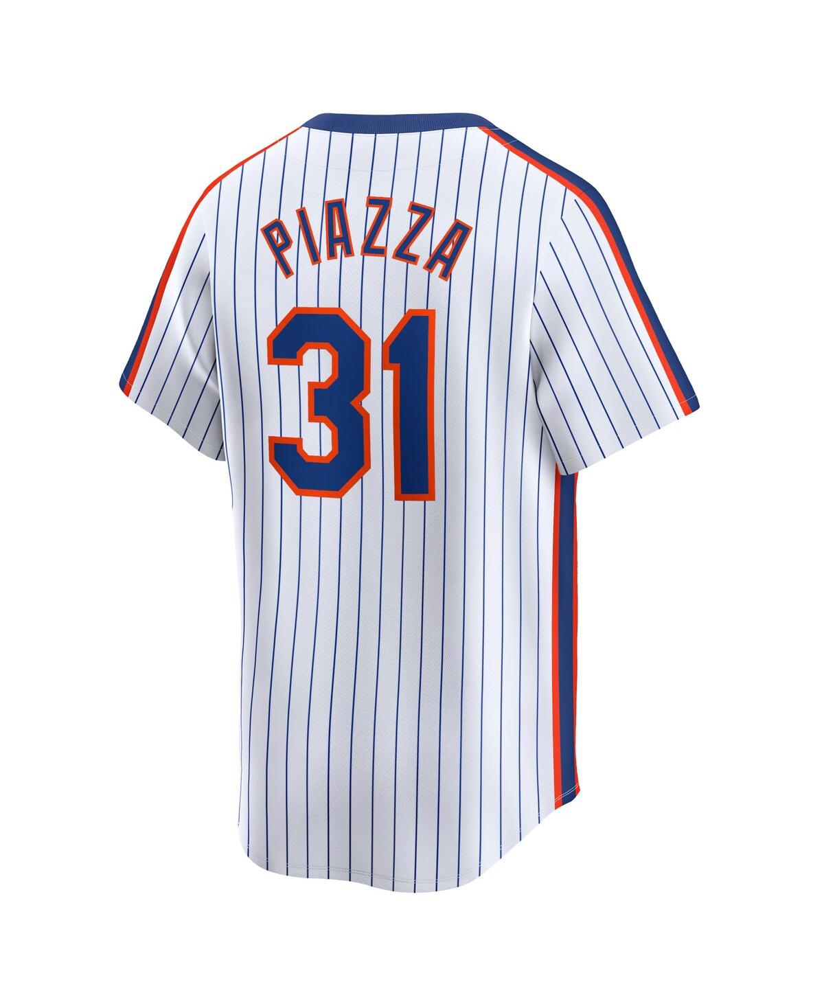 Nike Men's Mike PiazzaNew York Mets Throwback Cooperstown Limited Jersey - White