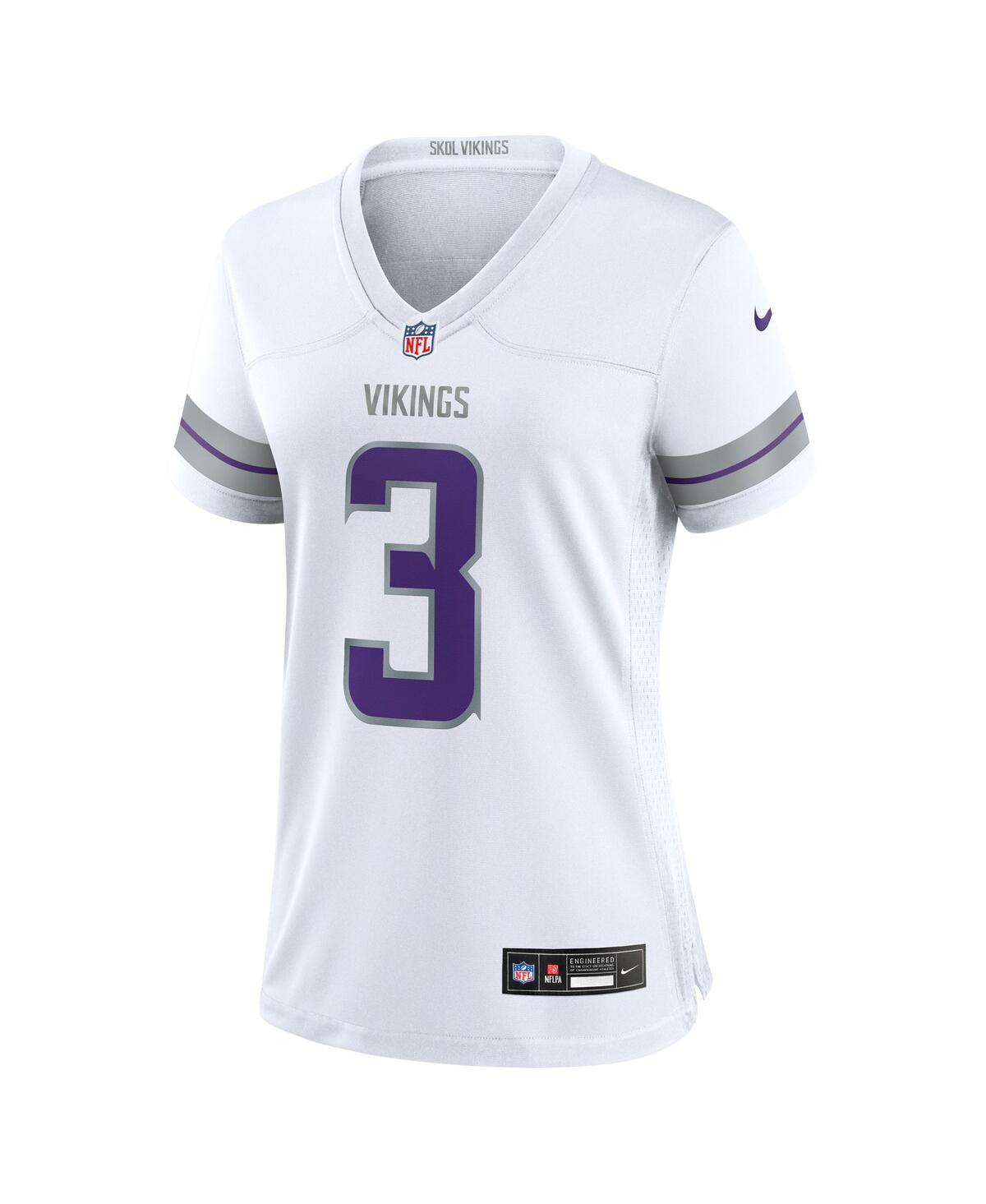 Nike Women's Jordan AddisonMinnesota Vikings Alternate Game Player Jersey - White