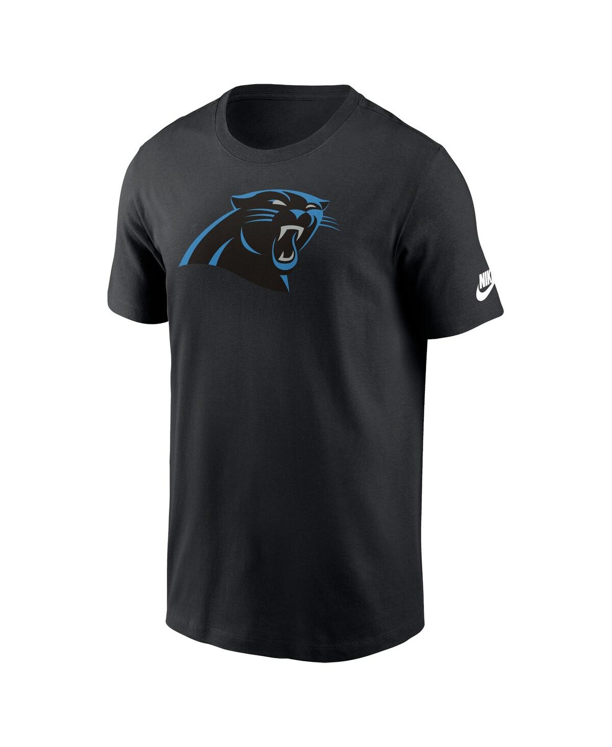 Nike Black Carolina Panthers Legend Logo Performance T-shirt In Black
