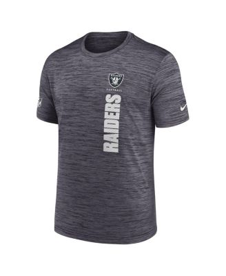 Men's Black Las Vegas Raiders 2024 Sideline Velocity Performance T-Shirt