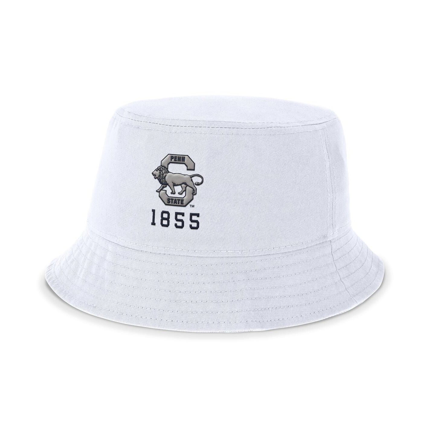 Мужская панама Nike White Penn State Nittany Lions Legacy Apex Bucket Hat — фото 1