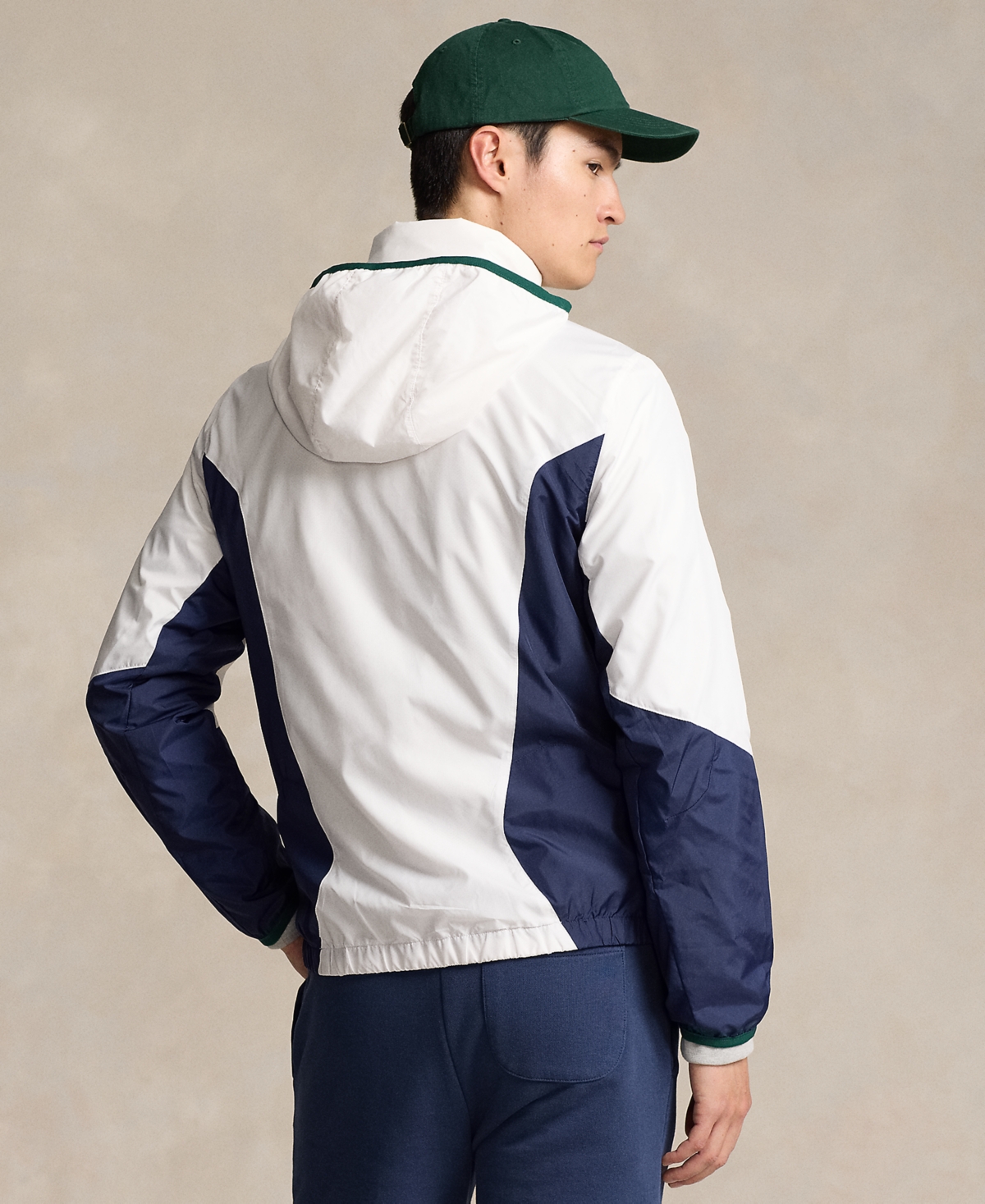 Polo Ralph Lauren Men's Color-Blocked Hooded Jacket