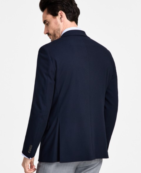 Мужской твиловый блейзер Michael Kors Classic-Fit