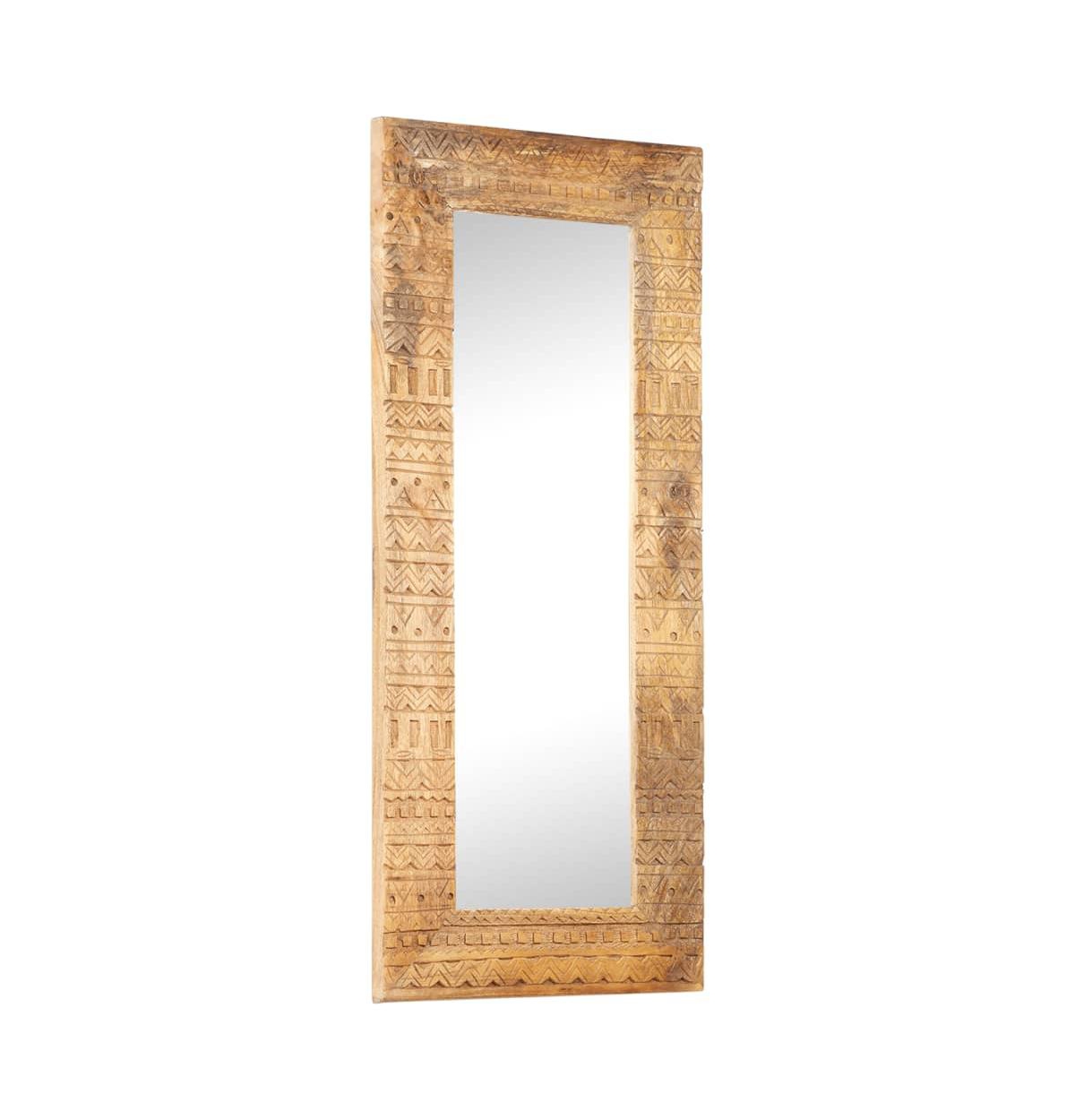 vidaXL Hand-Carved Mirror 43.3