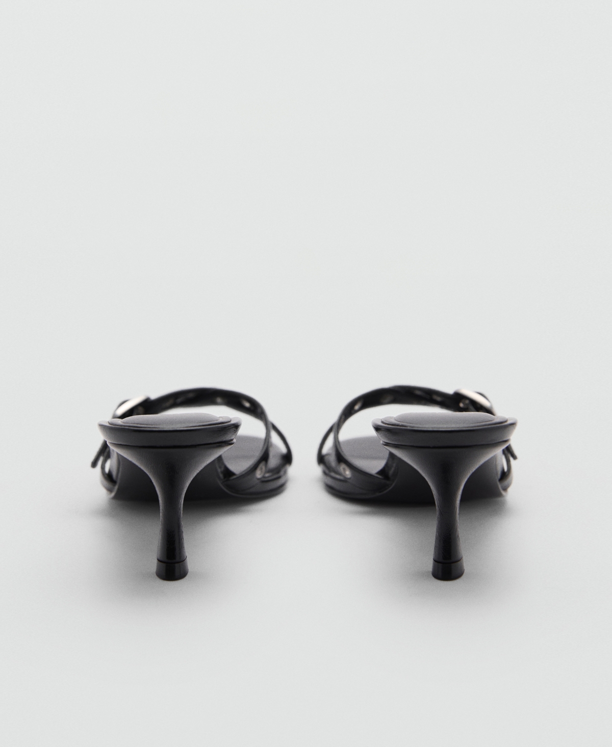 Mango Women's Die-Cut Straps Sandals