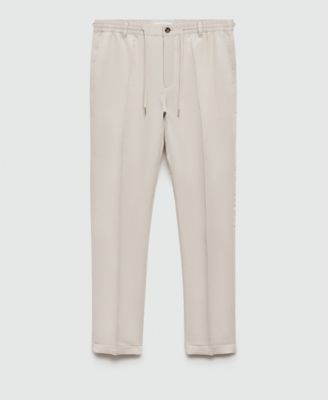 Men's Linen Drawstring Pants