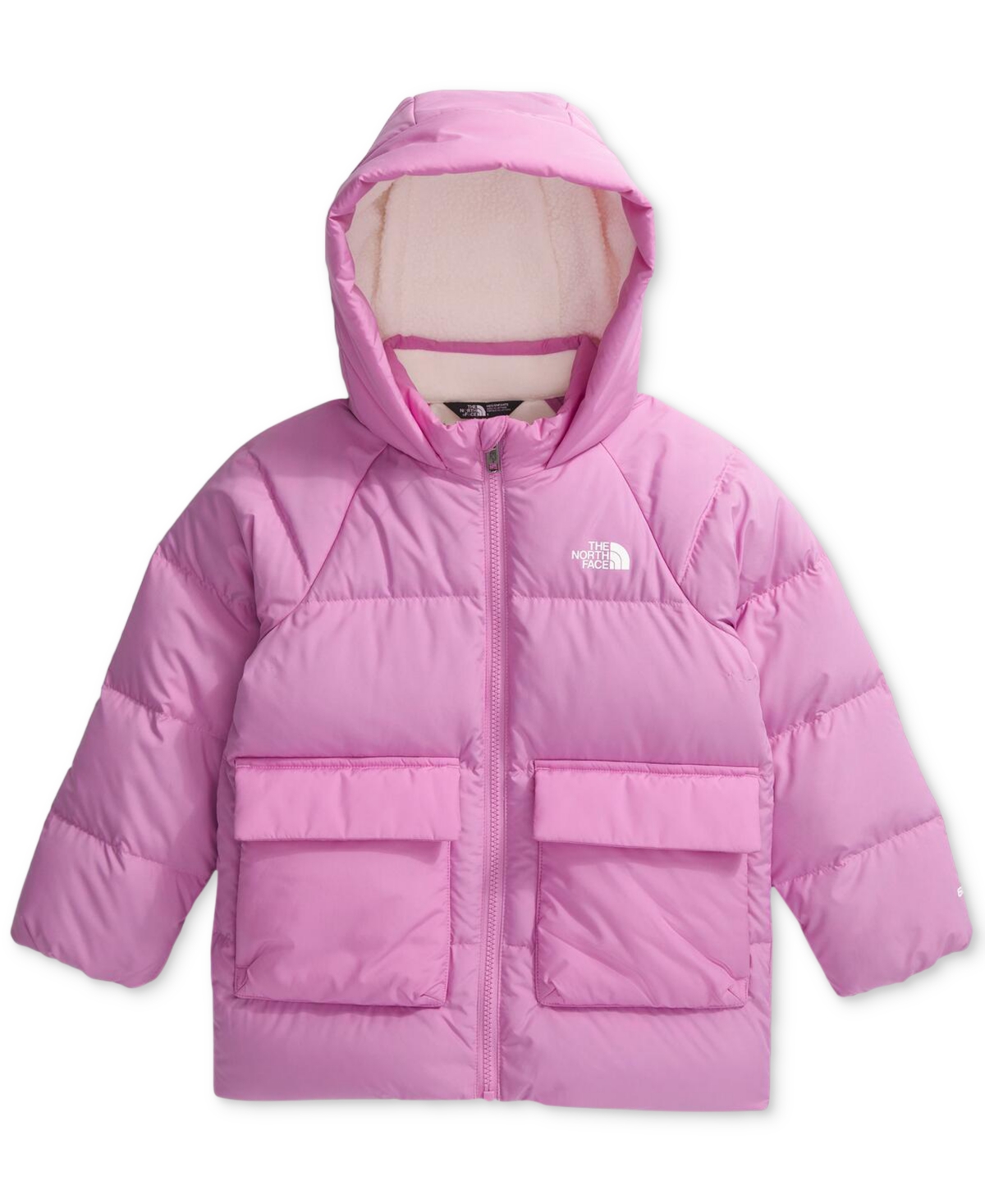 The North Face Toddler & Little Girls North Quilted Fleece-Lined Full-Zip Hooded Down Parka