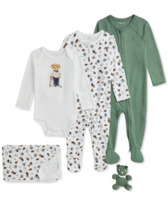 Polo Ralph Lauren Baby Boys Polo Bear Gift Set Macy's
