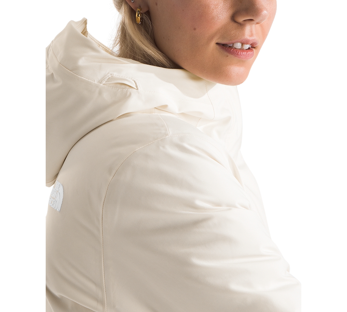 Shop The North Face Women's Arctic Hooded Faux-fur-trim Parka In White Dune