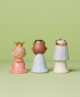 Peanuts Christmas Pageant 3 Kings Figurines