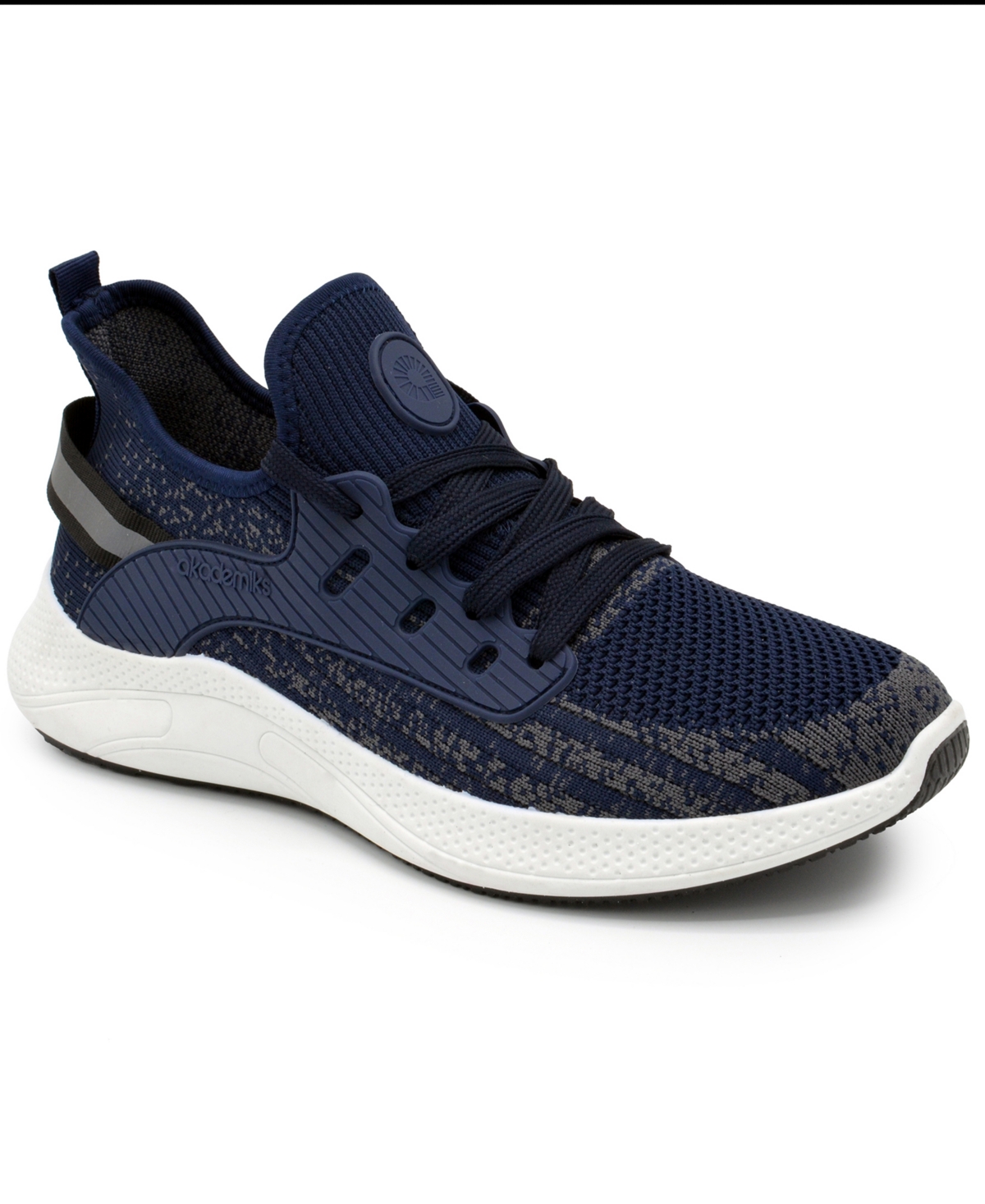 Akademiks Flight Sneaker In Navy