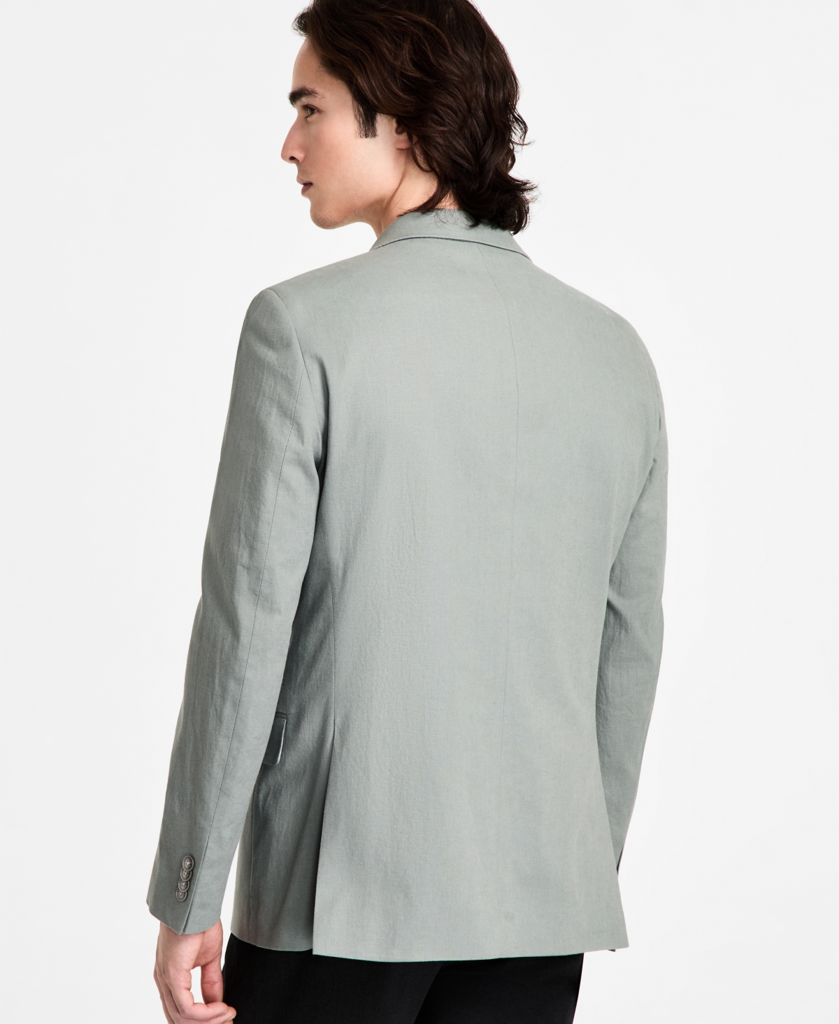 Tommy Hilfiger Men's Modern-fit Linen Sport Coat In Sage