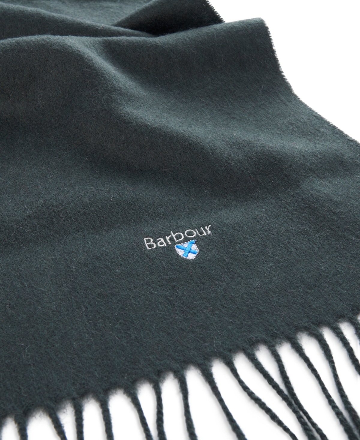 Barbour Men's Solid Wool Scarf, Created For Macy's In Charcoal