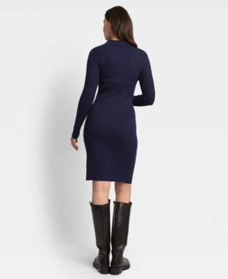 Seraphine Women's Maternity Knee Length Knit Dress - Macy's