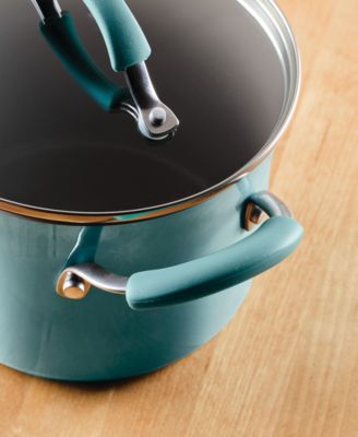 Cucina 3-Quart Nonstick Saucepot with Steamer and Lid