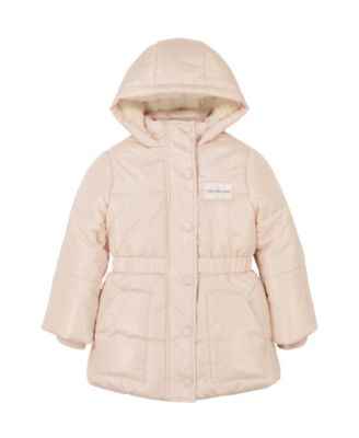 Calvin Klein Baby Girl Parka Puffer Jacket Macy s