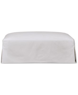 Brenalee 46" Performance Fabric Slipcover Ottoman