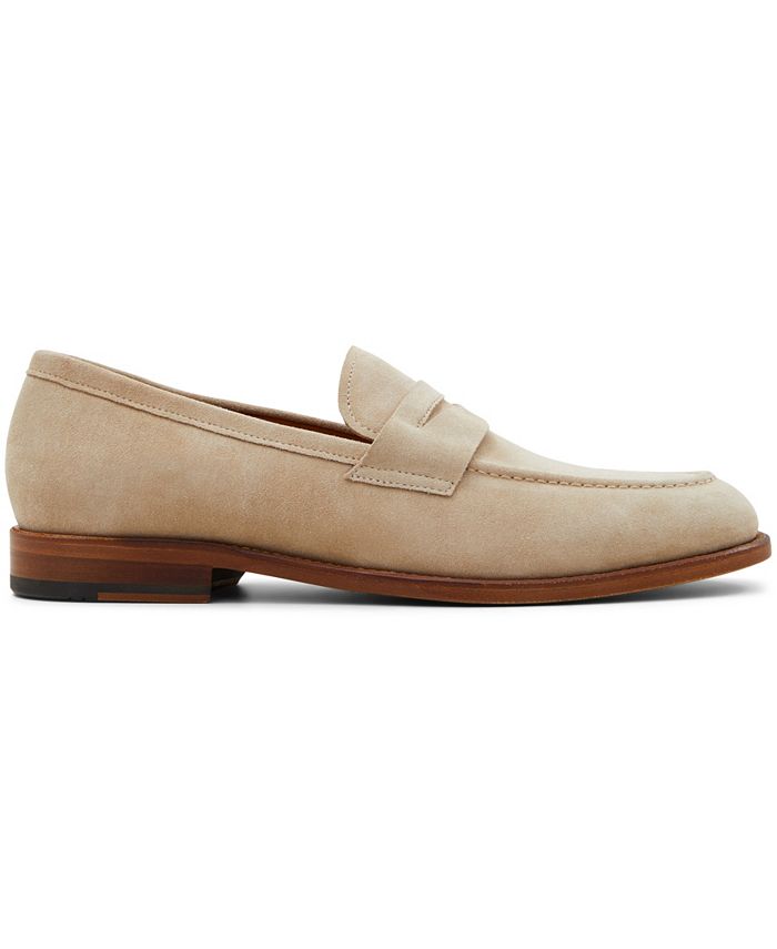 Mocassino Uomo Brooks Brothers Greenwich - Camoscio Con Nappe Elegante